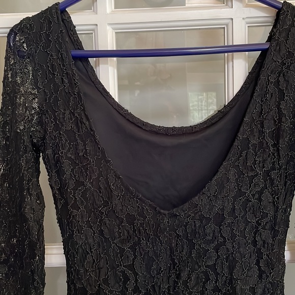 Black Lace Maxi , size 5 - Picture 4 of 10